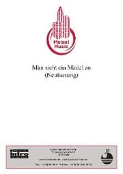 Cover von Man sieht ein Mädel an (Neufassung)