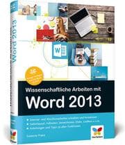 Cover von Wissenschaftliche Arbeiten mit Word 2013