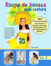 Cover von Roupa de boneca sem costura 3/Puppenkleidung ohne Nähen 3