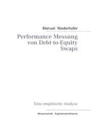 Cover von Performance Messung von Debt-to-Equity Swaps