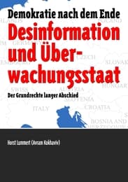 Cover von Desinformation und Überwachungsstaat