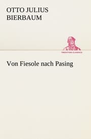 Cover von Von Fiesole nach Pasing