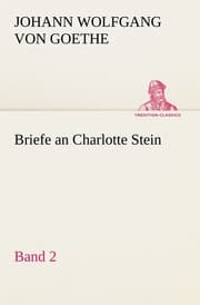 Cover von Briefe an Charlotte Stein 2