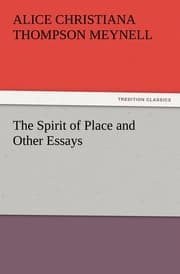 Cover von The Spirit of Place and Other Essays
