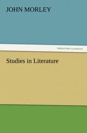 Cover von Studies in Literature