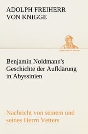 Cover von Benjamin Noldmann's Geschichte der Aufklärung in Abyssinien
