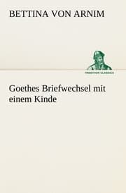 Cover von Goethes Briefwechsel mit einem Kinde