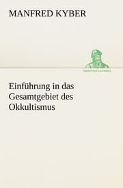 Cover von Einführung in das Gesamtgebiet des Okkultismus