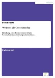 Cover von Wellness als Geschäftsidee