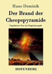 Cover von Der Brand der Cheopspyramide