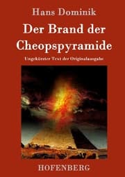 Cover von Der Brand der Cheopspyramide