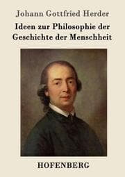 Cover von Ideen zur Philosophie der Geschichte der Menschheit