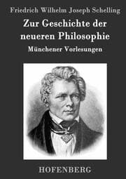 Cover von Zur Geschichte der neueren Philosophie