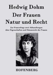 Cover von Der Frauen Natur und Recht