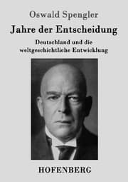 Cover von Jahre der Entscheidung