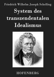 Cover von System des transzendentalen Idealismus