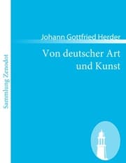 Cover von Von deutscher Art und Kunst
