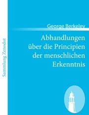 Cover von Abhandlungen über die Principien der menschlichen Erkenntnis