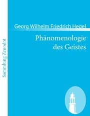 Cover von Phänomenologie des Geistes