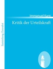 Cover von Kritik der Urteilskraft