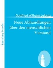 Cover von Neue Abhandlungen über den menschlichen Verstand