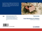 Cover von Food Marketing To Children