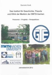 Cover von Das Institut für Geschichte, Theorie und Ethik der Medizin der RWTH Aachen