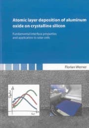 Cover von Atomic layer deposition of aluminum oxide on crystalline silicon