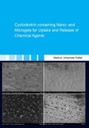 Cover von Cyclodextrin containing Nano- and Microgels for Uptake and Release of Chemical Agents