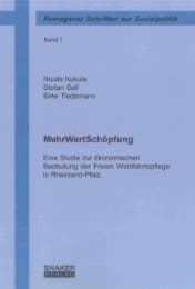 Cover von MehrWertSchöpfung