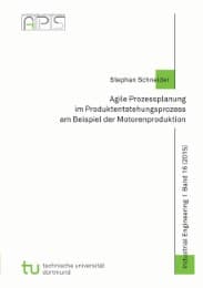 Cover von Agile Prozessplanung im Produktentstehungsprozess am Beispiel der Motorenproduktion