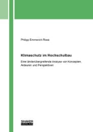 Cover von Klimaschutz im Hochschulbau