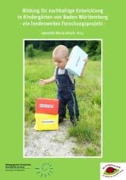 Cover von Bildung für nachhaltige Entwicklung in Kindergärten von Baden-Württemberg