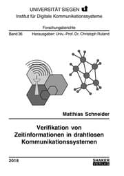 Cover von Verifikation von Zeitinformationen in drahtlosen Kommunikationssystemen
