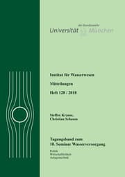 Cover von 10. Seminar Wasserversorgung