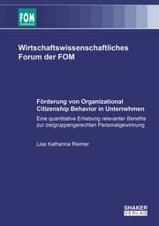 Cover von Förderung von Organizational Citizenship Behavior in Unternehmen