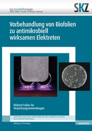 Cover von Vorbehandlung von Biofolien zu antimikrobiell wirksamen Elektreten