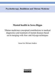 Cover von Mental health in Sowa Rigpa