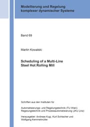 Cover von Scheduling of a Multi-Line Steel Hot Rolling Mill