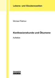 Cover von Konfessionskunde und Ökumene