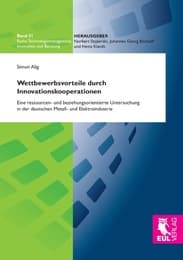 Cover von Wettbewerbsvorteile durch Innovationskooperationen