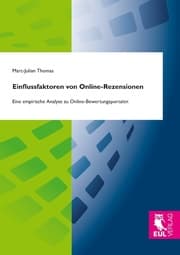 Cover von Einflussfaktoren von Online-Rezensionen