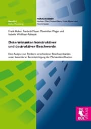 Cover von Determinanten konstruktiver und destruktiver Beschwerde