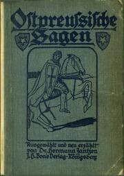 Cover von Ostpreußische Sagen von Dr. Hermann Jantzen
