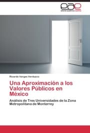 Cover von Una Aproximacion a los Valores Publicos en Mexico
