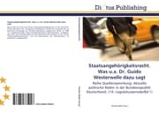 Cover von Staatsangehörigkeitsrecht.Was u.a.Dr.Guido Westerwelle dazu sagt