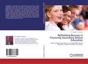 Cover von Rethinking Bursary in Financing Secondary School Education