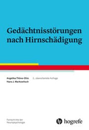 Cover von Gedächtnisstörungen nach Hirnschädigung