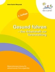Cover von Gesund führen - Das Arbeitsheft zur Veranstaltung