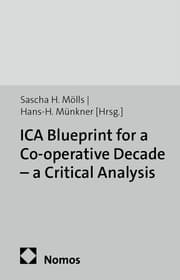Cover von ICA Blueprint for a Co-operative Decade - a Critical Analysis